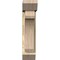 Ekena Millwork Legacy Slat Rough Sawn Bracket w/ Offset Brace, Douglas Fir, 6"W x 18"D x 26"H BKT0604X18X26LEC06RDF - alternate 2